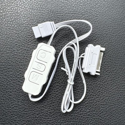 3Pin zu SATA ARGB 5V Mini Adapter Controller ARGB Mini RGB weiß 