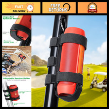 Waterproof Portable Speaker Mount Strap for Bluetooth Speakers - Fits Golf Cart,