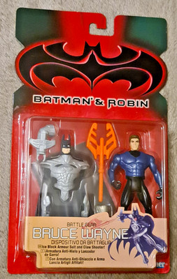 Batman + Robin Actionfigur Kenner 1997 - Bruce Wayne Battle Gear -George Clooney