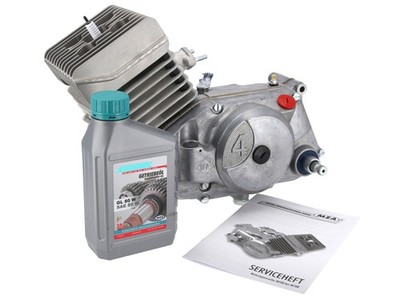 Motor 70ccm, 4-Gang, Gehäuse Natur, Laufbuchse Ø53mm, NPC - Simson S70, S83, SR8