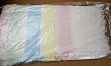 Vintage Pastel Baby Blanket Fringe Throw Soft Acrylic SEALED NEW Lil Show Off