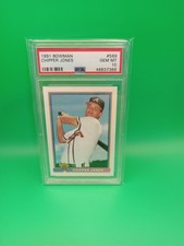 1991 BOWMAN CHIPPER JONES #569 BRAVES ROOKIE RC PSA 10 GEM MINT HOF