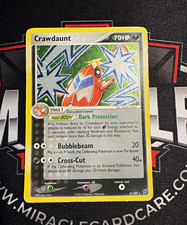 Crawdaunt 6/107 EX Deoxys Holo Rare EN 2005 70HP Stage 1 Pokémon TCG on eBay