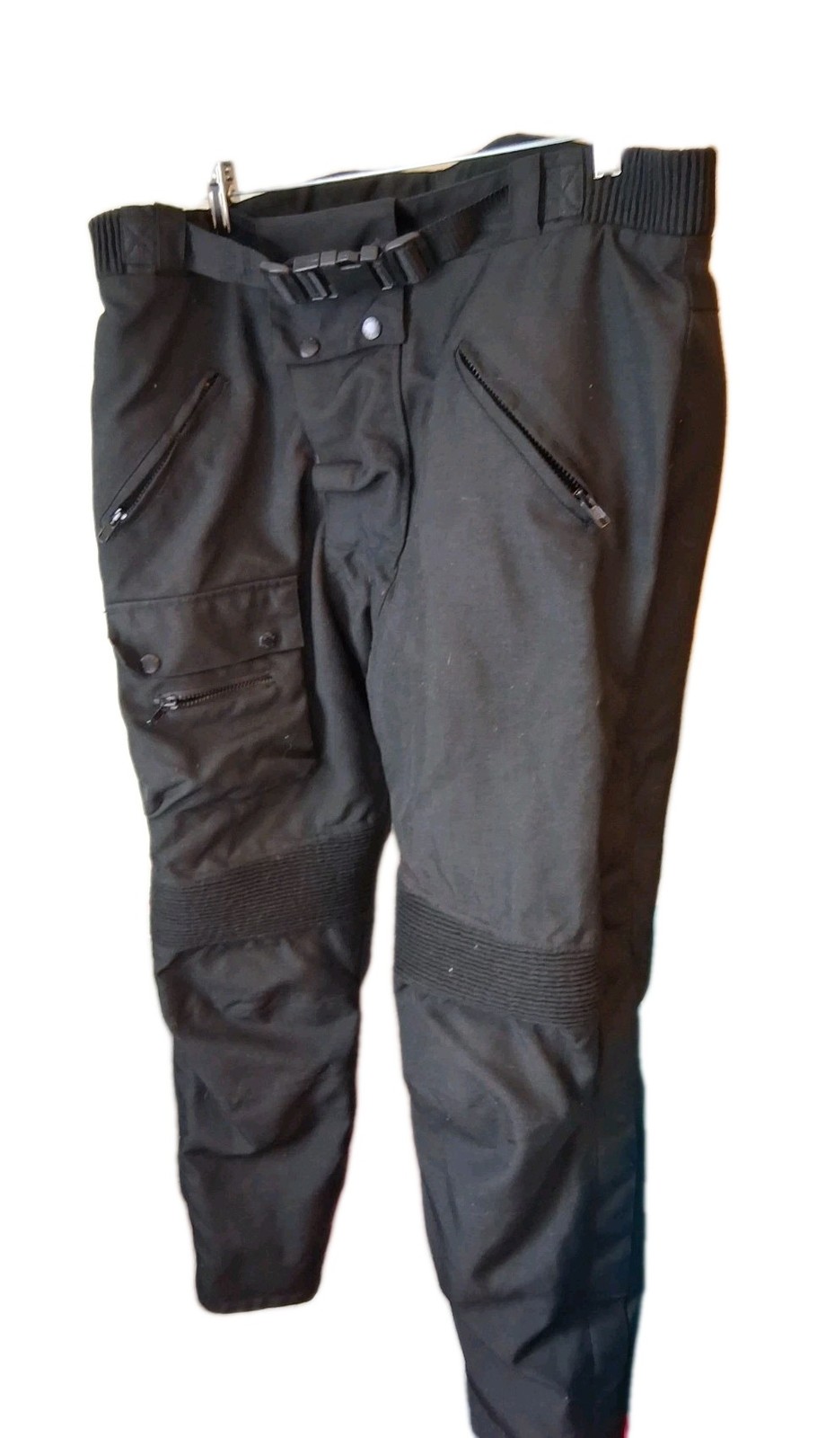Stunning Electric Motorcycle Touring Pants With Zipable Kneepad image