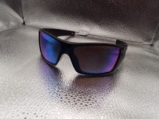 Oakley Batwolf Sunglasses Black Ink blue lens