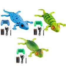 Wall Crawler Gecko, Rechargeable Remote Control Robot Kids Toys, Climbs up Walls