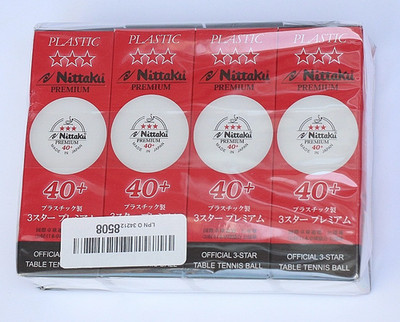 12 Pack ITTF Approved 3 Star Premium 40mm Table Tennis Balls Made in Japan