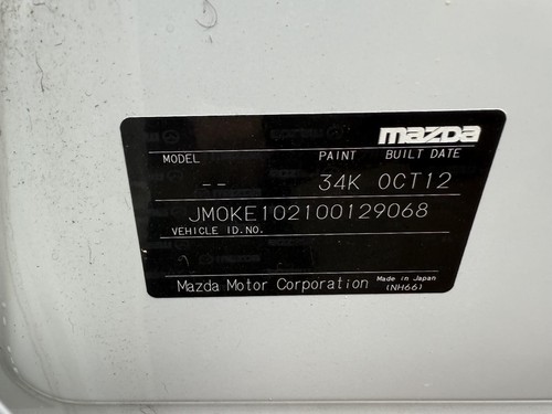 MAZDA CX5 KE 02/2012-12/2016 SUN VISOR RIGHT SIDE - Picture 9 of 12