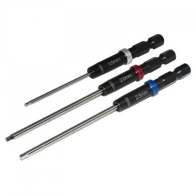 MIP Speed Tip Sechskant-Schraubendreher-Set Gen 2 metrisch 1,5 2,0 2,5 mm MIP9612 Werkzeug Bohrer Bits