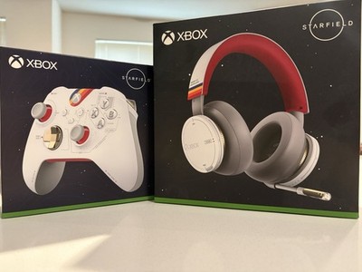 Xbox Starfield Limited Edition Wireless Controller - White Red Gray