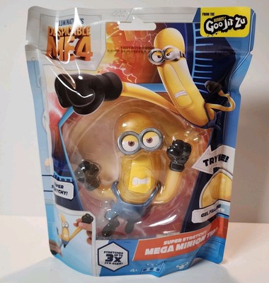 Despicable Me 4 Heroes of Goo Jit Zu Super Stretchy Mega Minion Tim Figure NEW