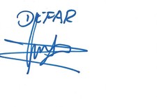 Meseret Defar Autogramm signed 10x15 cm Karteikarte