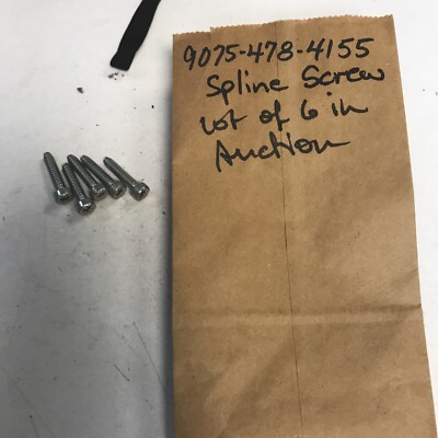 5 NEW Genuine STIHL Spline Screw  D5x24mm 9075-478-4155 OEM
