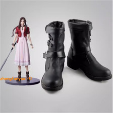 Final Fantasy VII Remake Aerith Gainsborough Cosplay Boots Women Halloween Shoes