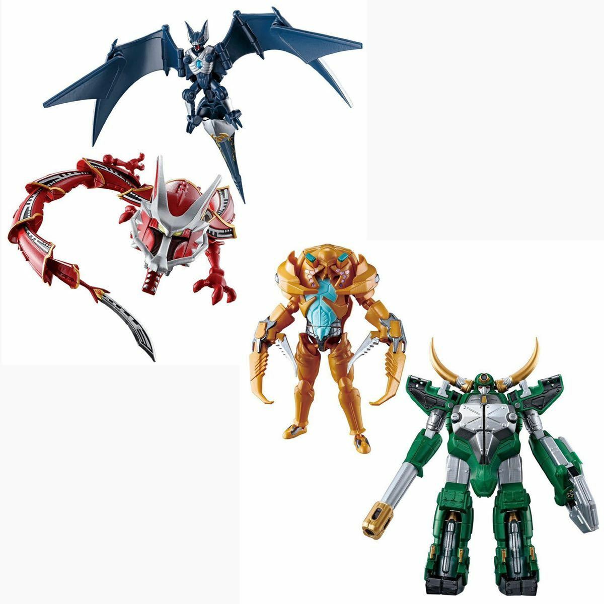 SO-DO CHRONICLE Ryuki Drag Redder & Dark Wing Set & Volcancer