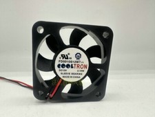 1 pcs COOLTRON Fan FD5010S12W7-71 DC12V 2.10W 5010 5cm 2 wire cooling fan