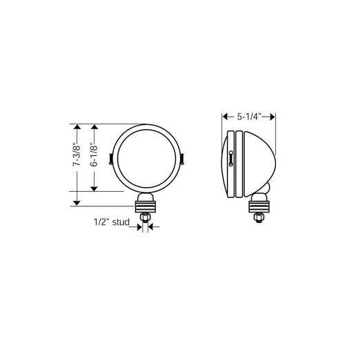 KC 238 6" Daylighter Halogen Pair Pack System Black Off-Road Lights Spot Beam - Bild 12 von 17