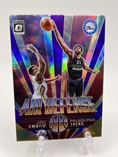 2021-22 Panini Donruss Optic - Air Defense Purple Prizm #5 Joel Embiid
