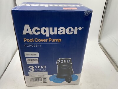#ad 1 4 HP Automatic Swimming Pool Cover Pump 115 V Submersible