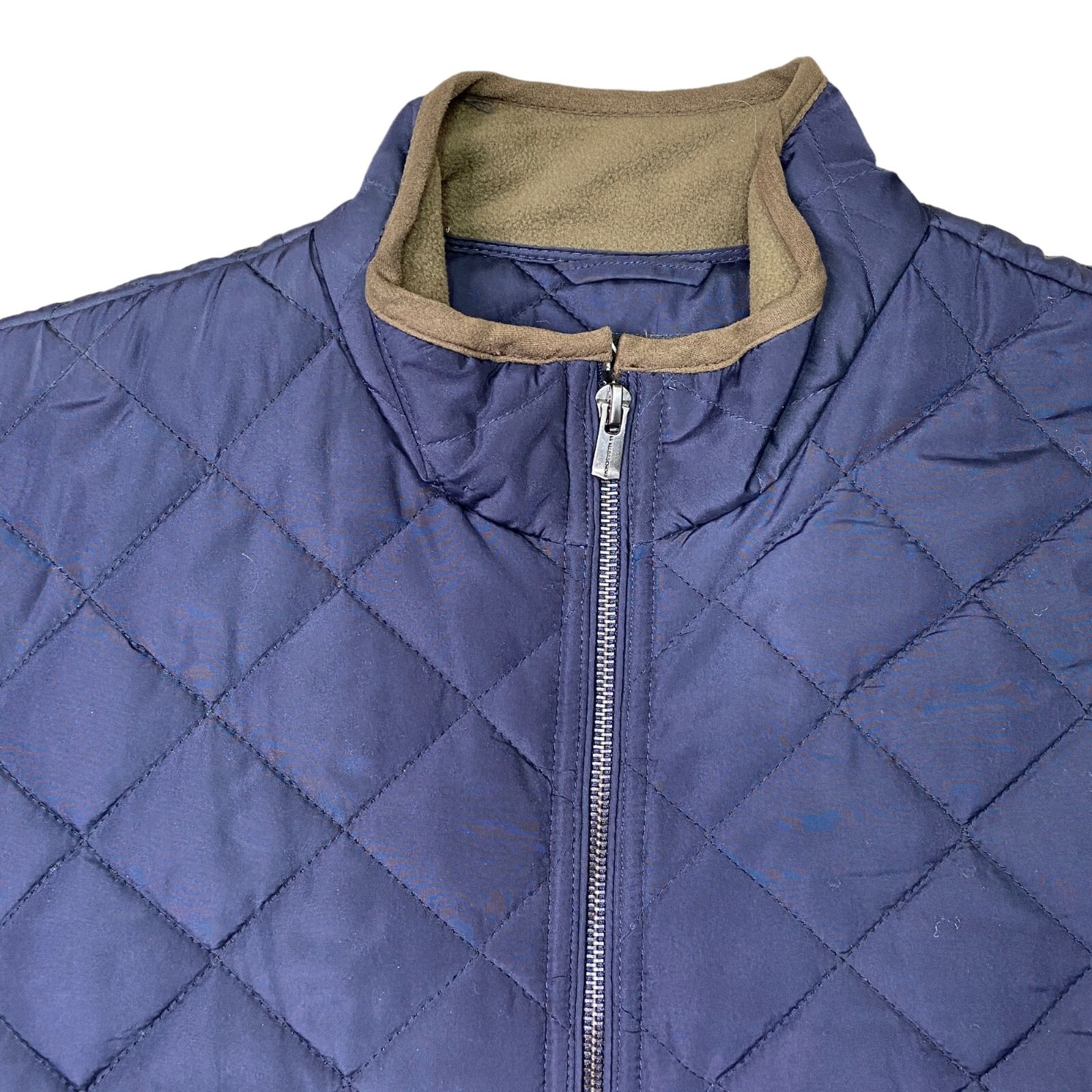 Magaschoni Diamond Quilted Vest Mens Medium eBay
