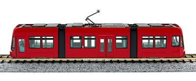 N Scale Kato 14-805-2 My Tram (Red) Streetcar Strassenbahn Hiroden