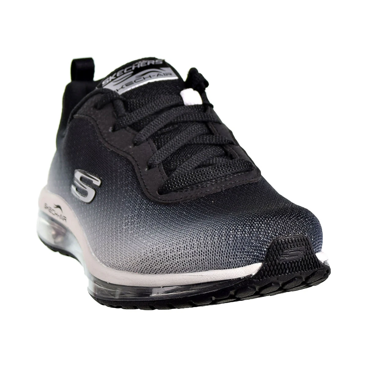 Skechers Skech-Air Element Women&#039;s Shoes Black-White | eBay