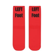 Two Left Feet Funny Unisex Socks Stocking Stuffers White Elephant Prank Gift