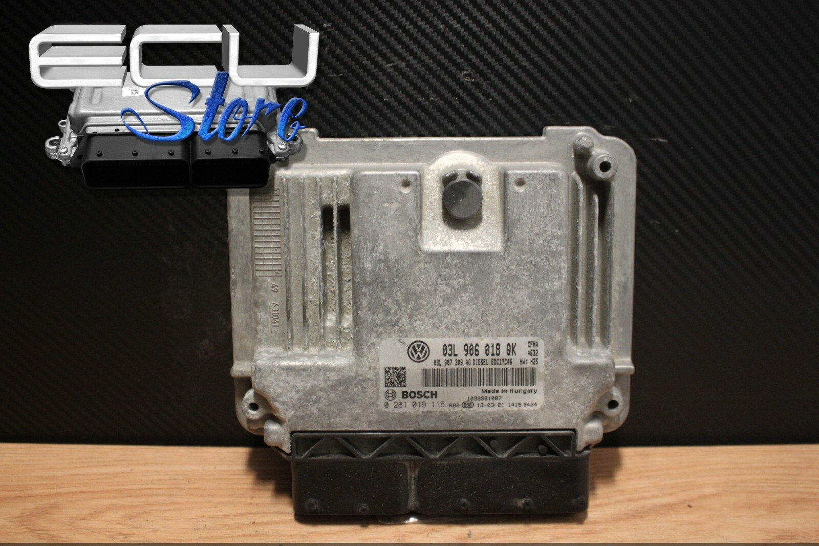 ECU / CONTROL UNIT MOTOR 03L906018QK 0281019115 - VW YETI 2.0TDI