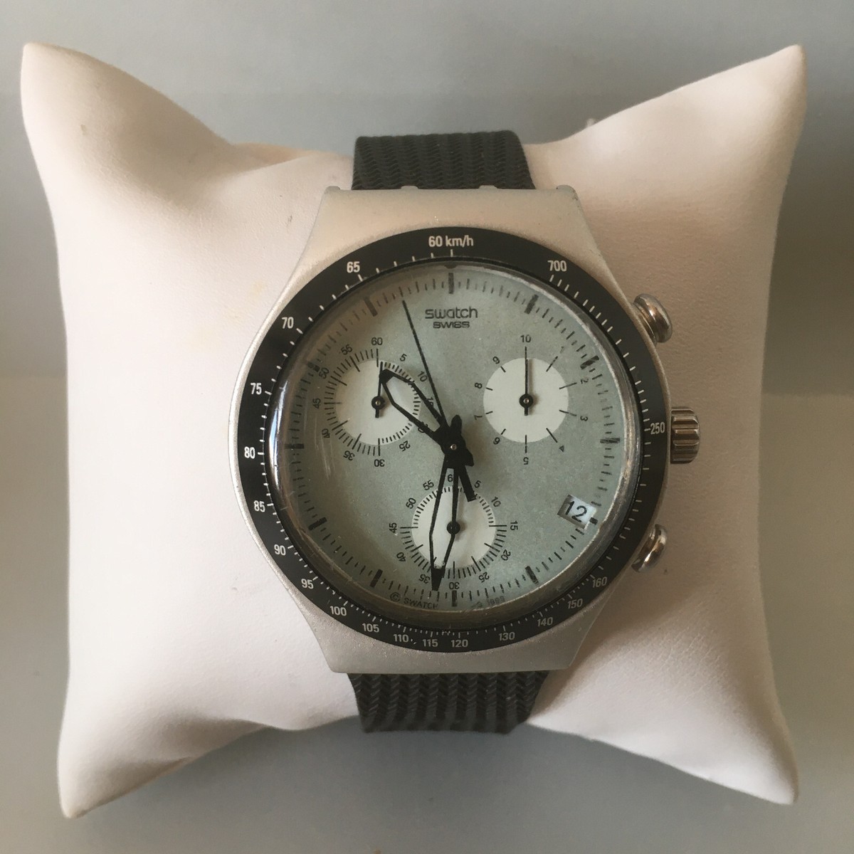 SWATCH Watch SIBERIAN Irony Chrono YCS4003 1999 Chronograph Swiss