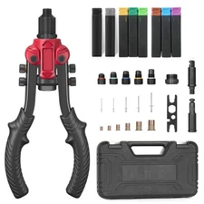 Rivet Nut Gun Kit 3 IN 1 Rivnut Tool Nut Setter Thread Setting Nutsert Tool SAE