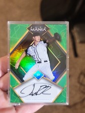 Jack Kochanowicz 2023 Wild Card GREEN Diamond Rainbow Holo Auto /15 ANGELS SSP