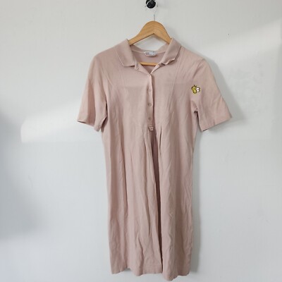 lacoste brown dress Lacoste Brown 2 Toned Long Sleeve Dress Size 2