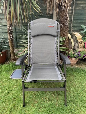 Quest Leisure Naples pro comfort chair with side table camping | eBay