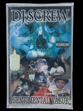 SEALED, DJ Screw   Sentimental Value WLW-2002, audio cassette, US, 2002