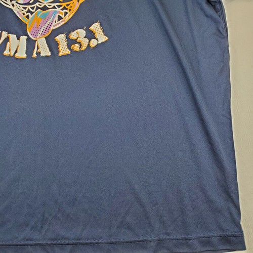Disney Half Marathon Race Shirt Men XXXL 3XL Blue Lilo and Stitch Run 13.1 Scale - Picture 11 of 13