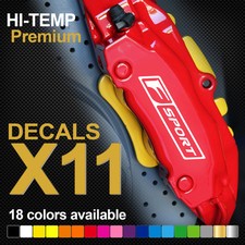 FITS Lexus F Sport HI-TEMP PREMIUM BRAKE CALIPER DECALS STICKERS VINYL