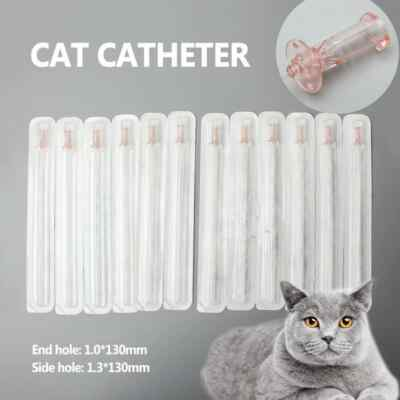 #ad 12PCS Cat Feline Bladder Stone Obstruc Urethral 1.0 1.3mm Veterinary Instrument $79.40