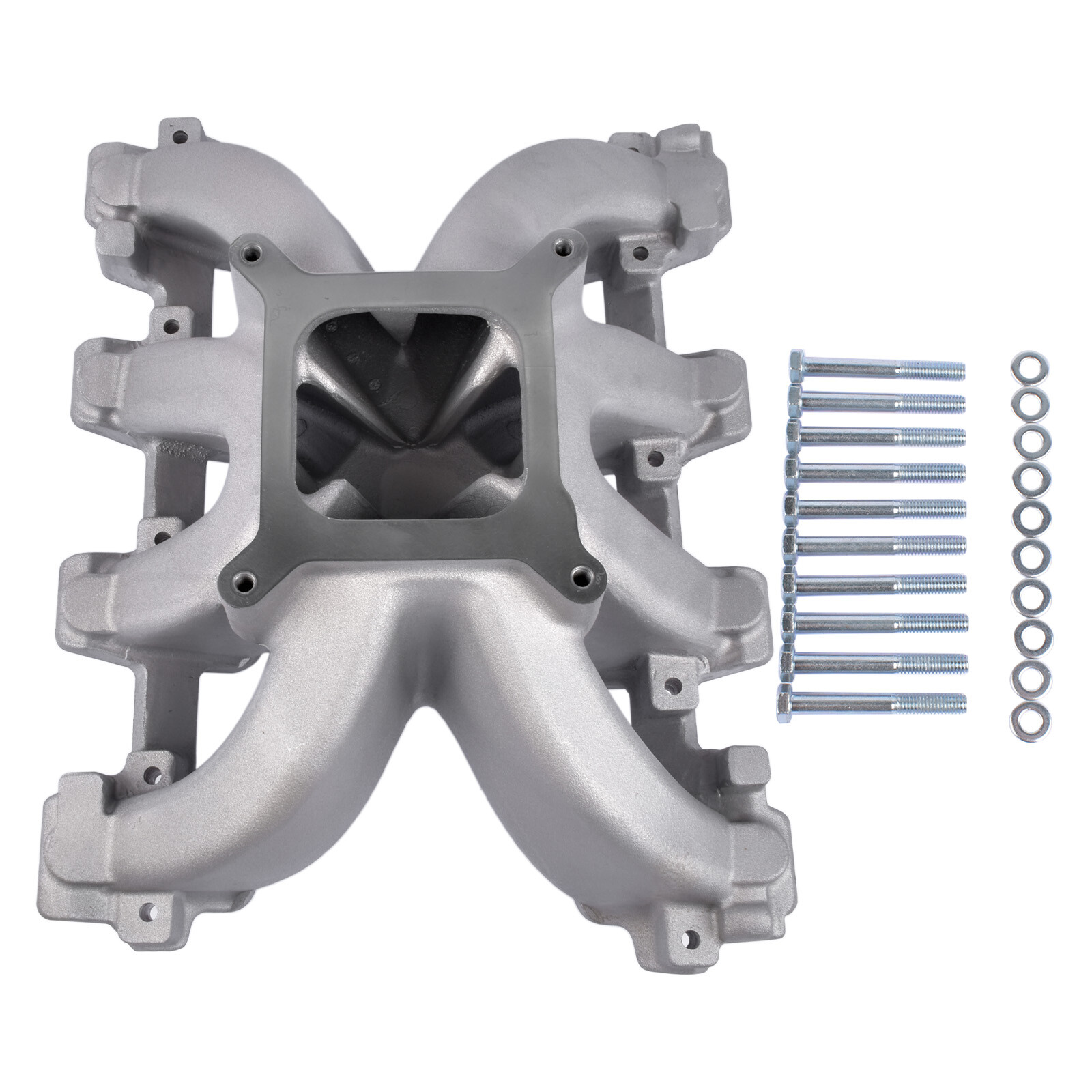 28097 Intake Manifold Single Plane Aluminum Fits GM III LS1/LS2 RPM 3,500-8,000