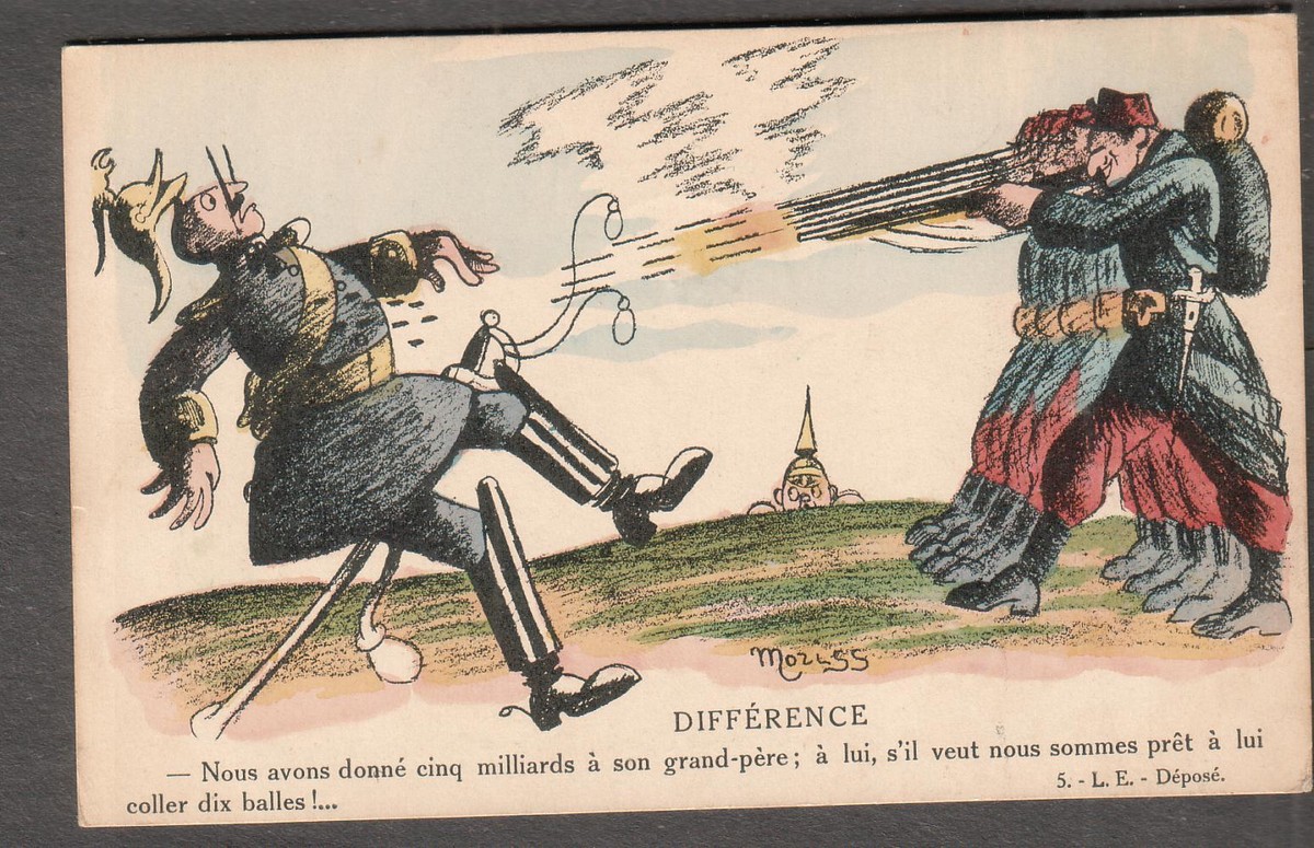 Carte Postale Vintage Neudamm (Neumark) Wilhelmstraße 1915 - Pologne, Première Guerre Mondiale