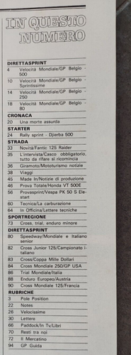 MOTOSPRINT 28/1984 FANTIC RAIDER 125 HONDA VT 500 E VESPA PK 50 S ELESTART - Foto 2 di 11