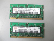 Hynix 1GB 2x512MB PC2-4200 SODIMM DDR2 DDR-2 533mhz Laptop 200-pin Memory RAM