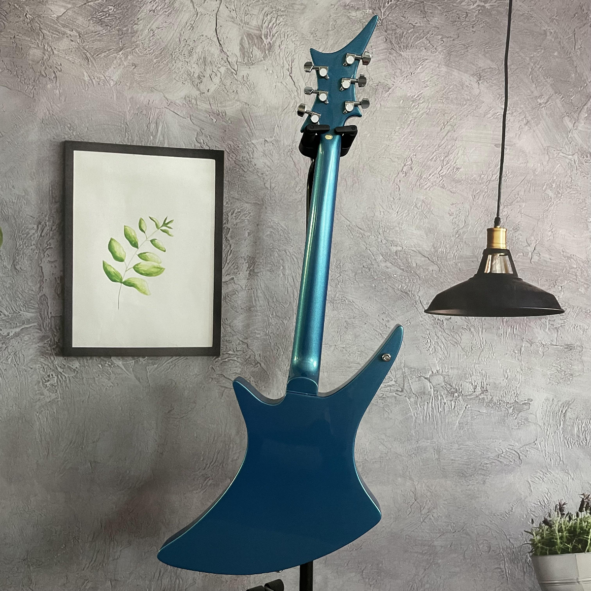 ギター Zero Thrash Guitars Seven Blue Burst oil SubZero Generation Pro 7 String Experience (Review in