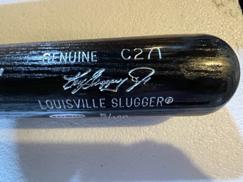 Griffey Jr UDA 5/100 Louisville Slugger “500 HR” Baseball Bat - Picture 3 of 10