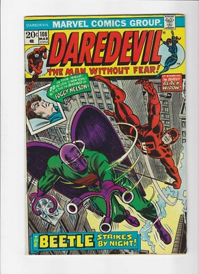 Daredevil #108 1964 series Marvel Bronze Age