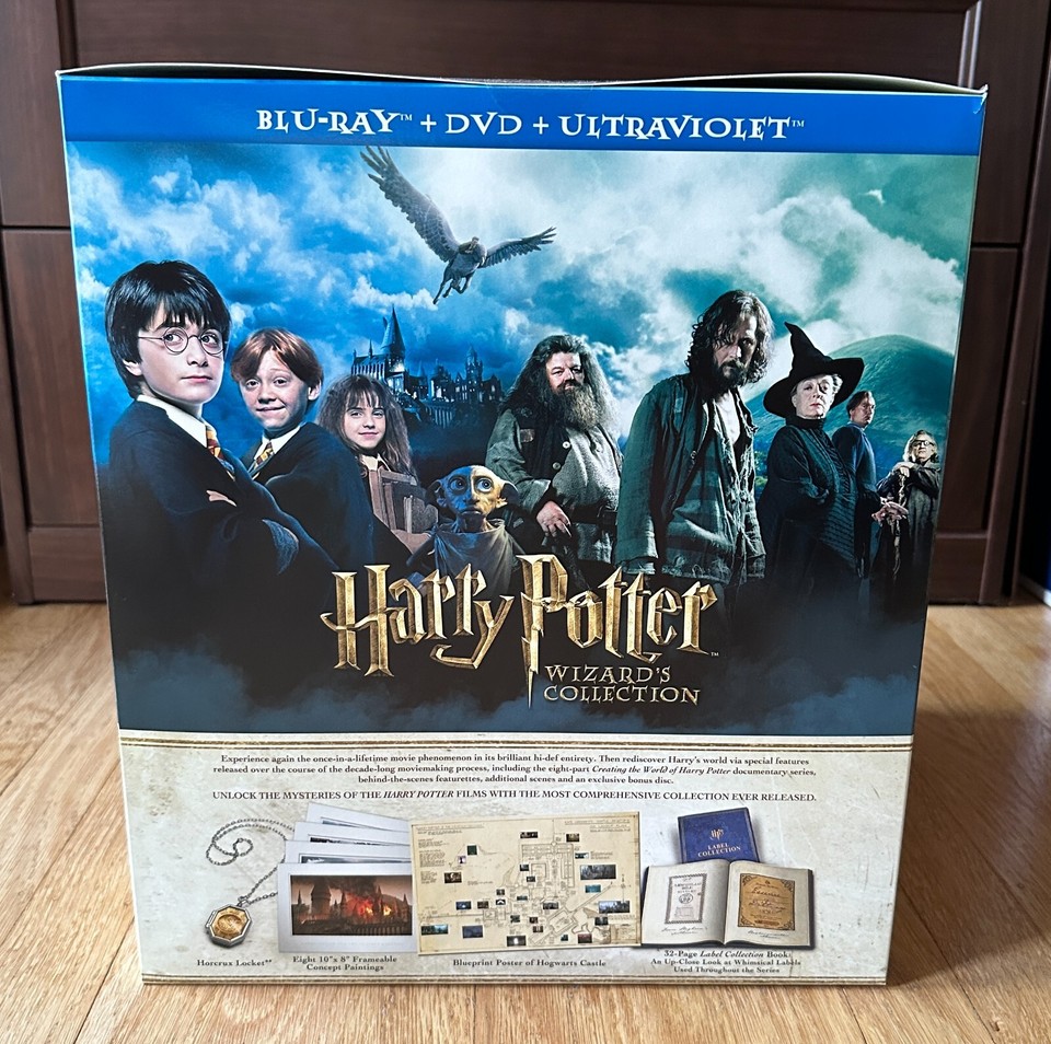 Harry Potter: Wizard's Collection (Blu-ray+DVD) Limited to 1000 BRAND ...