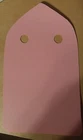 Star Wars Replacement Cape For Vintage Kenner Figure Bespin Leia Gown! Pink!