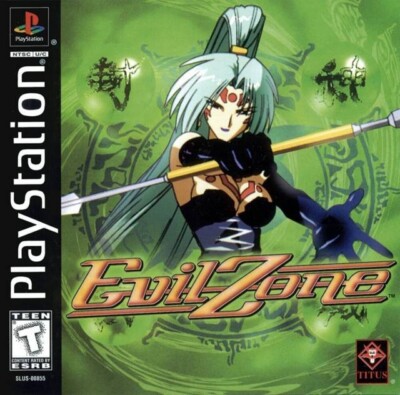 Jeu PS1 Evil Zone Complet - Version Française - Très Bon État - Titus Software