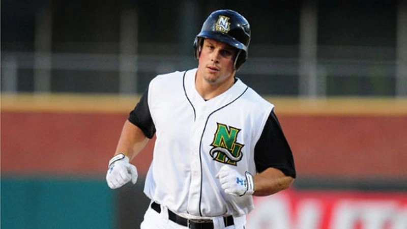 Fisher Cats Blue Jays Pirates TRAVIS SNIDER Game Worn Used  Baseball Jersey - Image 3 of 3