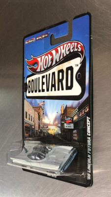 HOT WHEELS '55 LINCOLN FUTURA CONCEPT WHITE TIRES PAINT BOULEVARD
