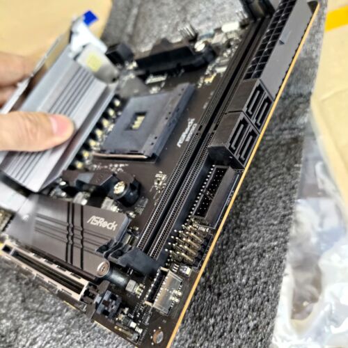 FOR ASROCK B550 Phantom Gaming-ITX/ax AMD AM4 DDR4*2 64GB Mini-ITX Motherboard - Picture 4 of 6